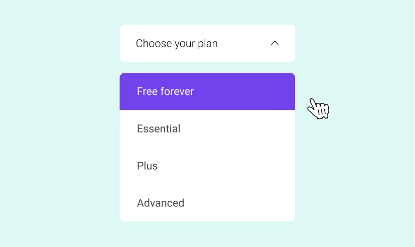 A screenshot of easy to use